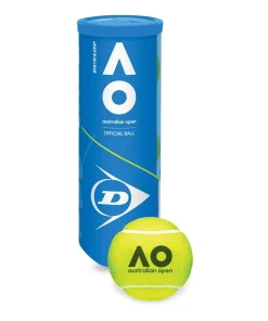 Bóng Tennis Dunlop AO - Australian Open ( Hộp 3 quả)