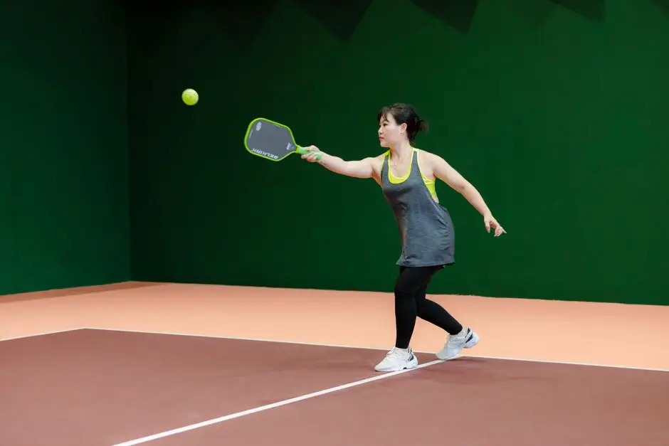 Luật pickleball 2026 những thay đổi mới nhất - người chơi chuẩn bị giao bóng